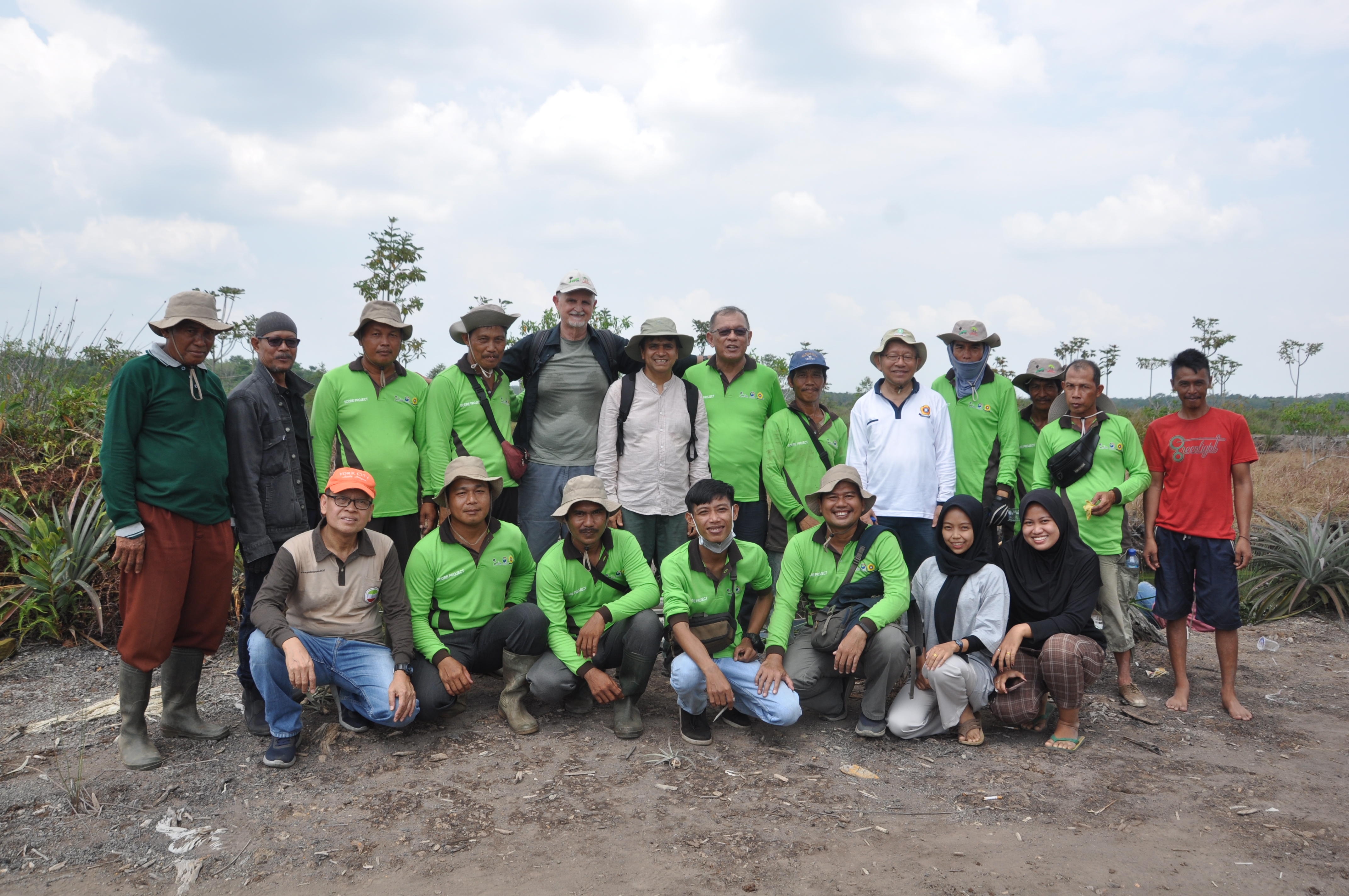 Field Work at Kayuagung, Sumatera Selatan